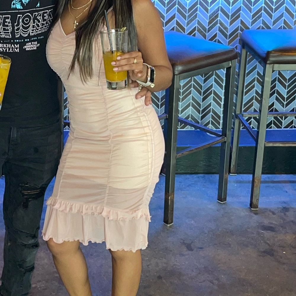 Pink dress